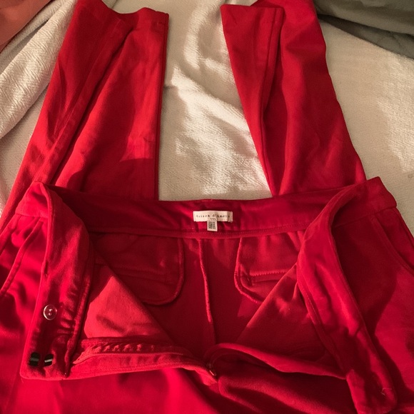 Red Velvet Pants - Picture 5 of 5